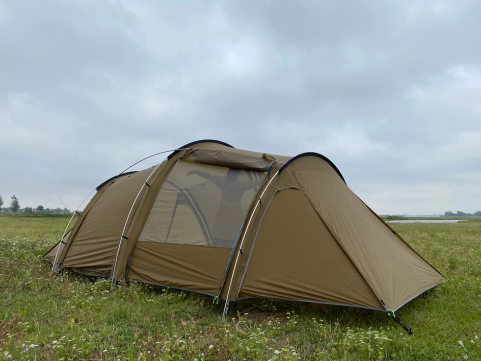 Cheap Goat Tents Asta Gear 6 8 People High Tunnel Tent Cotton Outdoor Team Camping Family Travel Stove Tents Tents 